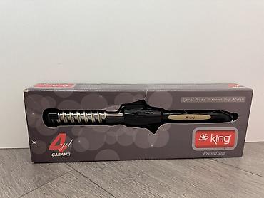 king kong: King Premium spiral press sistemli saç maşası - Brend: King - Model — 1