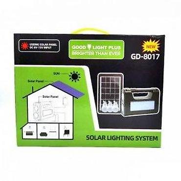Oprema za kampovanje: Solarni rasvetni set Good Light Plus GD-8017 Kompletni sistem za — 9