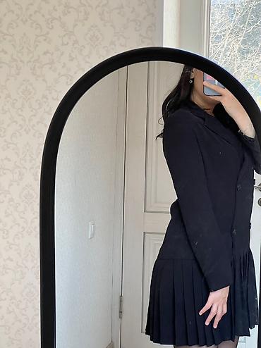 Повседневные платья: Повседневное платье, Корея, Осень-весна, Короткая модель, Полиэстер, Платье-пиджак, M — 5