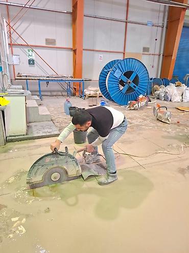 Beton işləri: Beton kəsmə xidməti - Divar, döşəmə və tavanlarda dəqiq açılışların — 9