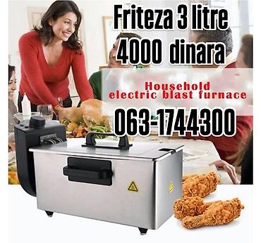 cleanmaxx robot: Friteza za duboko prženje – zapremina 3 litre. Metalno kućište sa — 1