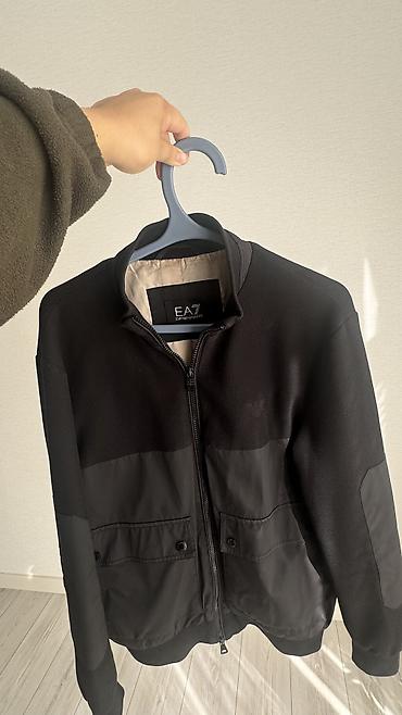 the nort face: Мужская куртка, L, Emporio Armani, Б/у, цвет - Черный, Самовывоз, Платная доставка — 2