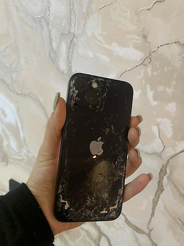 ayfon 12 islenmis: IPhone 13, 128 GB, Qara, Qırıq — 3