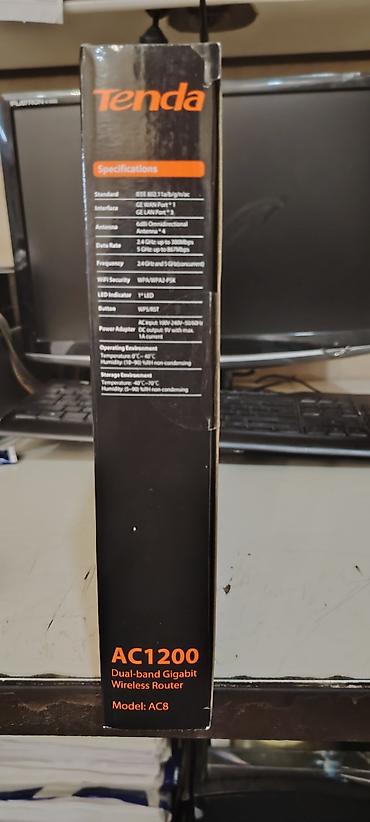 modem tenda: Tenda AC1200 Dual-band Gigabit Wireless Router (Model: AC8) — 4