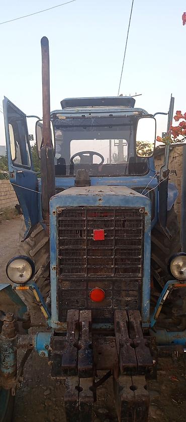 Traktorlar: Mavi rəngli təkərli kənd təsərrüfatı traktoru Texniki xüsusiyyət və — 6