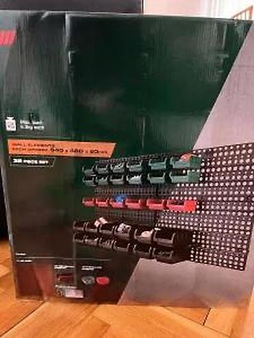 Ostali alati i mašine: Zidni organizator sa plastičnim kutijama za radionicu/garage - Sistem — 19