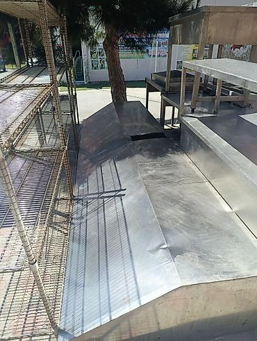 stainless steel: Nejaveka stol. stul . aspirator . yuyucuxana. qaz pilətəsi. setkalar — 9