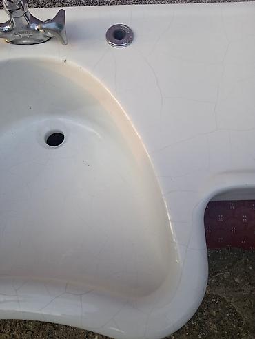 WC šolje i lavaboi: Stari nemacki lavabo Olymp Stari lavabo vanvremenskog dizajna sa — 8