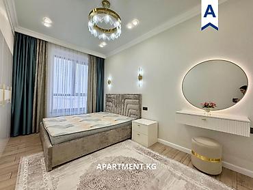 royal: 2 комнаты, Ала-Арча ТРЦ Агентство недвижимости, Без животных, от 1 года, С мебелью полностью — 1