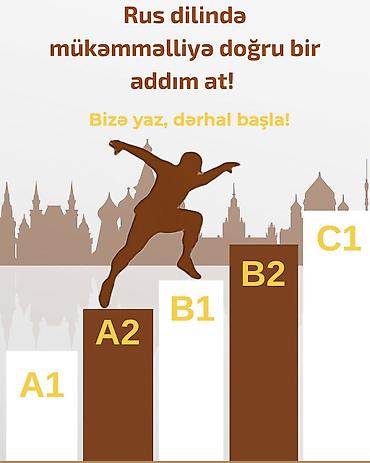 hazır reklam: Xarici dil kursu, Rus dili — 1