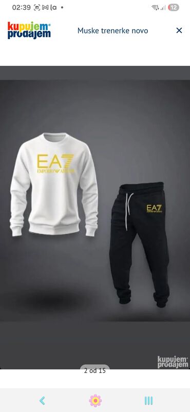 Trenerke: Komplet trenerka – udobna, moderna i izrađena od kvalitetnog pamuka na lalafo.rs — 3 Trenerke: Komplet trenerka – udobna, moderna i izrađena od kvalitetnog pamuka — 3