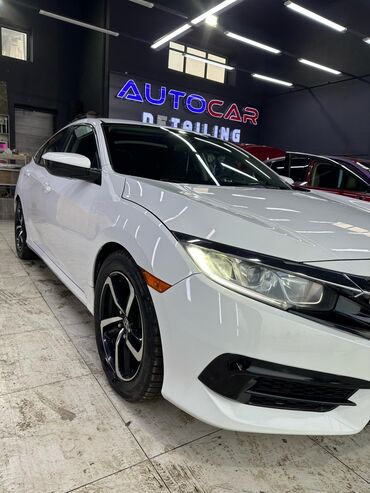 Honda: Honda Civic: 2017 г., 2 л, Вариатор, Бензин, Седан — 3