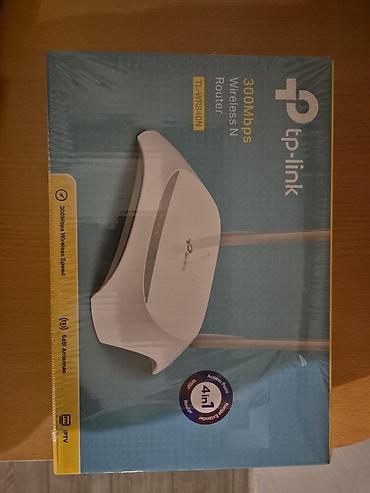 TP-Link TL-WR840N Wireless N router - Sürət: 300 Mbps - 2x 5 dBi