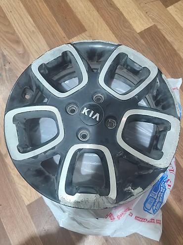 Диски: Диски R 15 Kia, Комплект, отверстий - 4, Б/у — 6