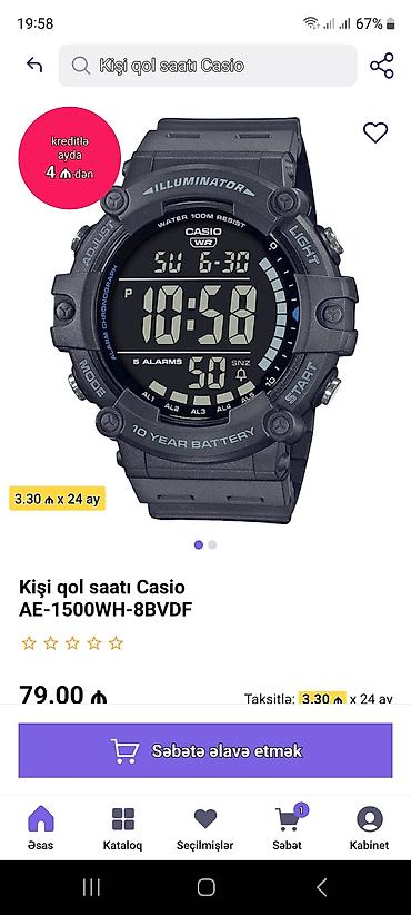 smart watch t800: Yeni, Qol saatı, Casio, rəng - Qara — 3