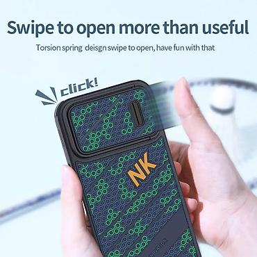 Maske i futrole za telefone: Maska Nillkin Striker S za iPhone 14 Plus 6.7 plava. Kataloški broj — 7
