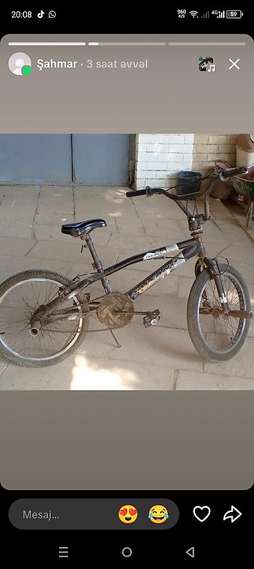 salcano: Salcano BMX tipli uşaq/yeniyetmə velosipedi - Çərçivə: polad, aşağı — 1
