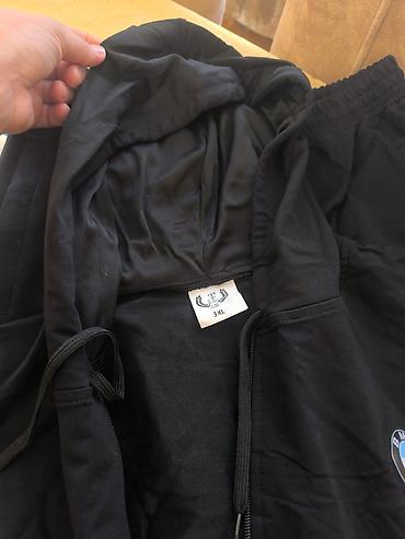 Kişi geyimləri: İdman dəsti, 3XL, rəng - Qara — 3