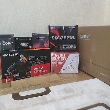 6 компов: Компьютер, ядер - 6, ОЗУ 16 ГБ, Для работы, учебы, Новый, Intel Core i5, AMD Radeon RX 7700, NVMe — 4