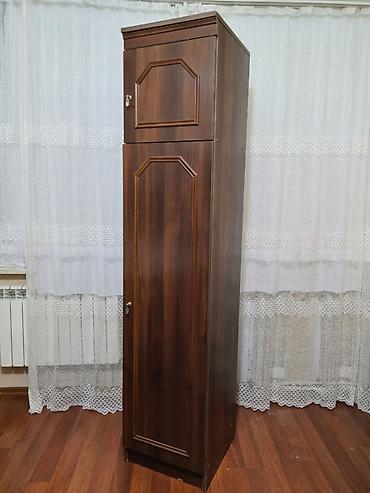hamam ucun şkaf: Yüksək və dar formatlı, qapalı dolab ( Viktoriya ) - Material — 1