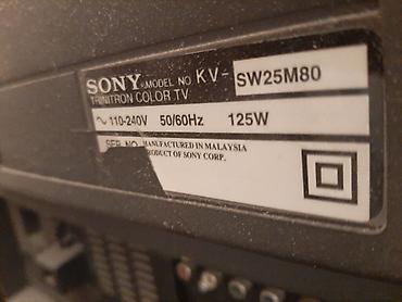 Телевизоры: Состояние супер! Телевизор Кинескоп FD Trinitron. Звук стерео. Цвет — 2