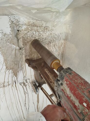 Beton işləri: Səssiz tozsuz səliqəli kəsim. Beton katlavan monolit kubik — 13