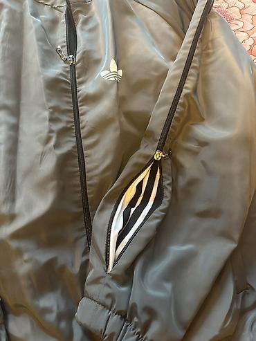 deri geyim: Kurtka, Vetrovka, Payız, Adidas, XL — 1