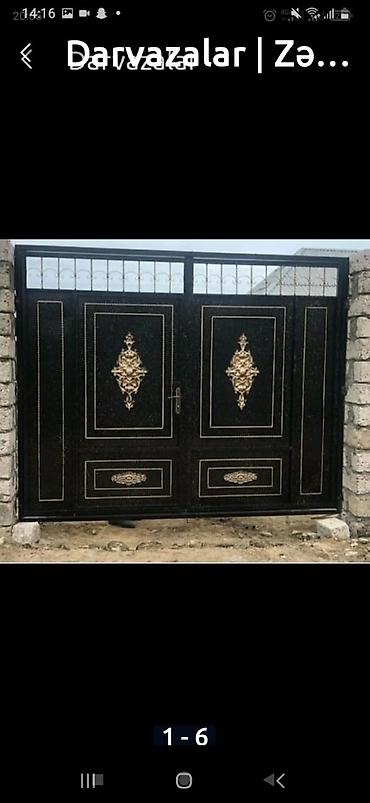 Həyət darvazaları: Demir qapilar darvazalar seyf qaplari 650manatdan bawlayan qiymetlerle — 21