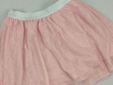 kurtka koszulowa w kratę różowa: Skirt, 4-5 years, 104-110 cm, condition - Good