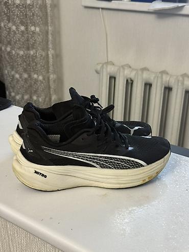 Мужские кроссовки, 41, 41.5, 42, Puma, Б/у, цвет - Черный, Самовывоз, Платная доставка