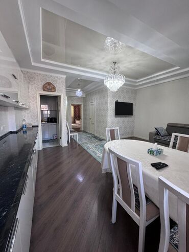 продаю квартиру в джале: 3 комнаты, 84 м², Элитка, 8 этаж, Евроремонт