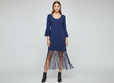 sukienki letnie dla puszystych: Sukienka damska, rozmiar S