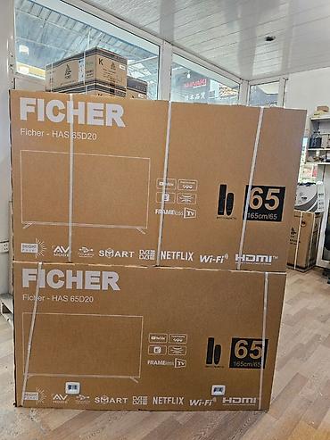 Ficher HAS 65D20 Smart TV – 65" (165 sm), frameless dizayn - Ekran