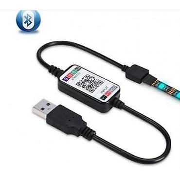 Освещение: Светодиодная Bluetooth RGB 5050 USB лента для подсветки, влагостойкая — 6