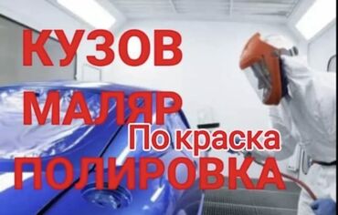 полная покраска: Тегиздөө, ширетүү, сырдоо, Чуутосмо