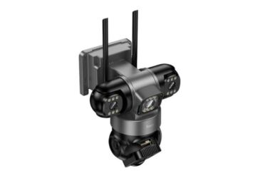 цсп плиты: Умная камера наблюдения с двумя объективами HOCO DI95 4G tri-camera