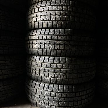 Шины: Шины 215 / 60 / R 16, Зима, Б/у, Комплект, Легковые, Япония, Dunlop