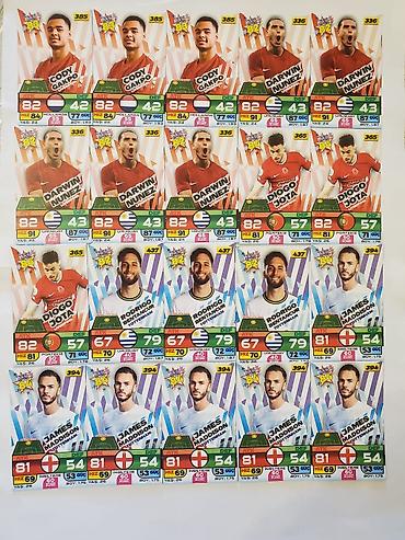 sak qosqu: Futbol kolleksiya kartları dəsti 195 kart - Seriya: Blast Cards — 3