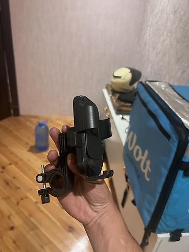 dord goz: Velosiped/Motosiklet üçün telefon tutacağı - Rəng: qara - Sükan — 3
