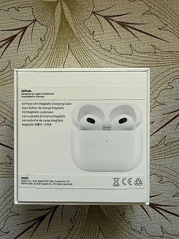 ipad 9 nesil: Apple AirPods (3-cü nəsil) - Model: A2565 (qulaqcıqlar), A2566 — 5