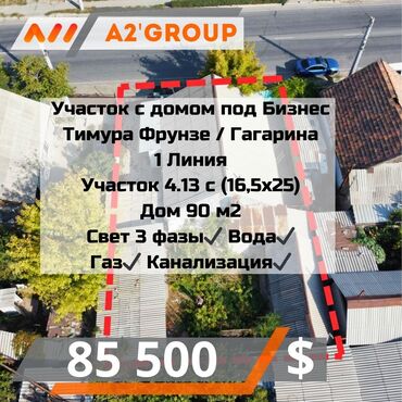 продажа участков каракол: 4 соток, Для бизнеса, Тех паспорт, Договор купли-продажи