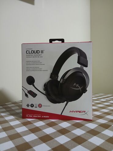 амбушюры для наушников hyperx cloud alpha: Толук габариттүү, HyperX, Жаңы, Кыймылга келтирчүүчү, Оюн үчүн