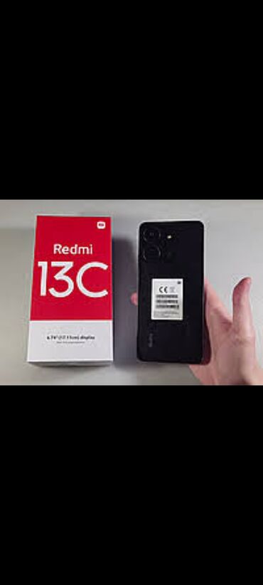 redmi новый: Xiaomi, Redmi 13C, Жаңы, 256 ГБ, түсү - Кара, 2 SIM