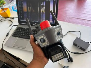 Video nadzor: PTZ iP WIFI kamera sa 3 sočiva i alarmom 10X Zoom 8MPX Wi-Fi kamera — 5
