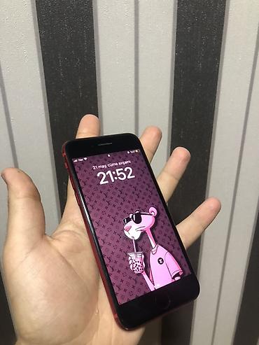Apple iPhone: IPhone 8, 64 GB, Qırmızı, Simsiz şarj — 7