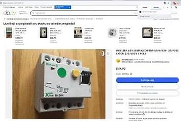 menta sadnice: MOELLER Xpole PFIM-63/4/003-G – trofazni RCD (FID sklopka) - Tip — 9