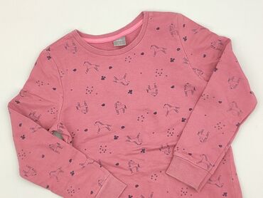 sweterek dla dziewczynki 152: Sweatshirt, Little kids, 8 years, 122-128 cm, condition - Perfect