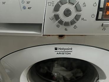 Paltaryuyan maşın Hotpoint Ariston, 6 kq, Təmirə ehtiyacı var, Avtomat, Qurutmasız