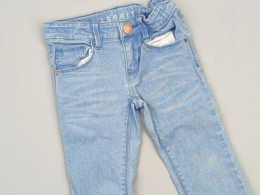 jeansy dla dzieci z dziurami: Jeans, Esprit, 5-6 years, 110/116, condition - Very good