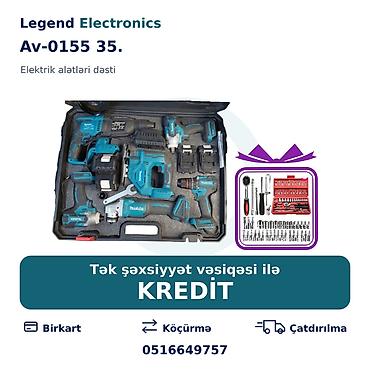 acar dəsti: Elan başlığı: Elektrik alətlər dəsti Av-0155 35 Elektrik alətləri — 1